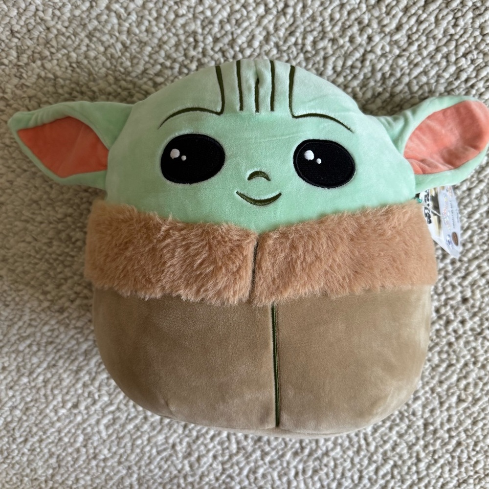 NWT Squishmallow 10" Star Wars The Child Baby Yoda  Plush Stuffed Animal